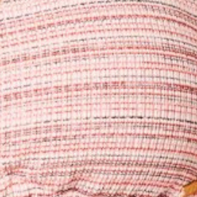 POSITANO - Adjustable Top • Pink Stripe Rib